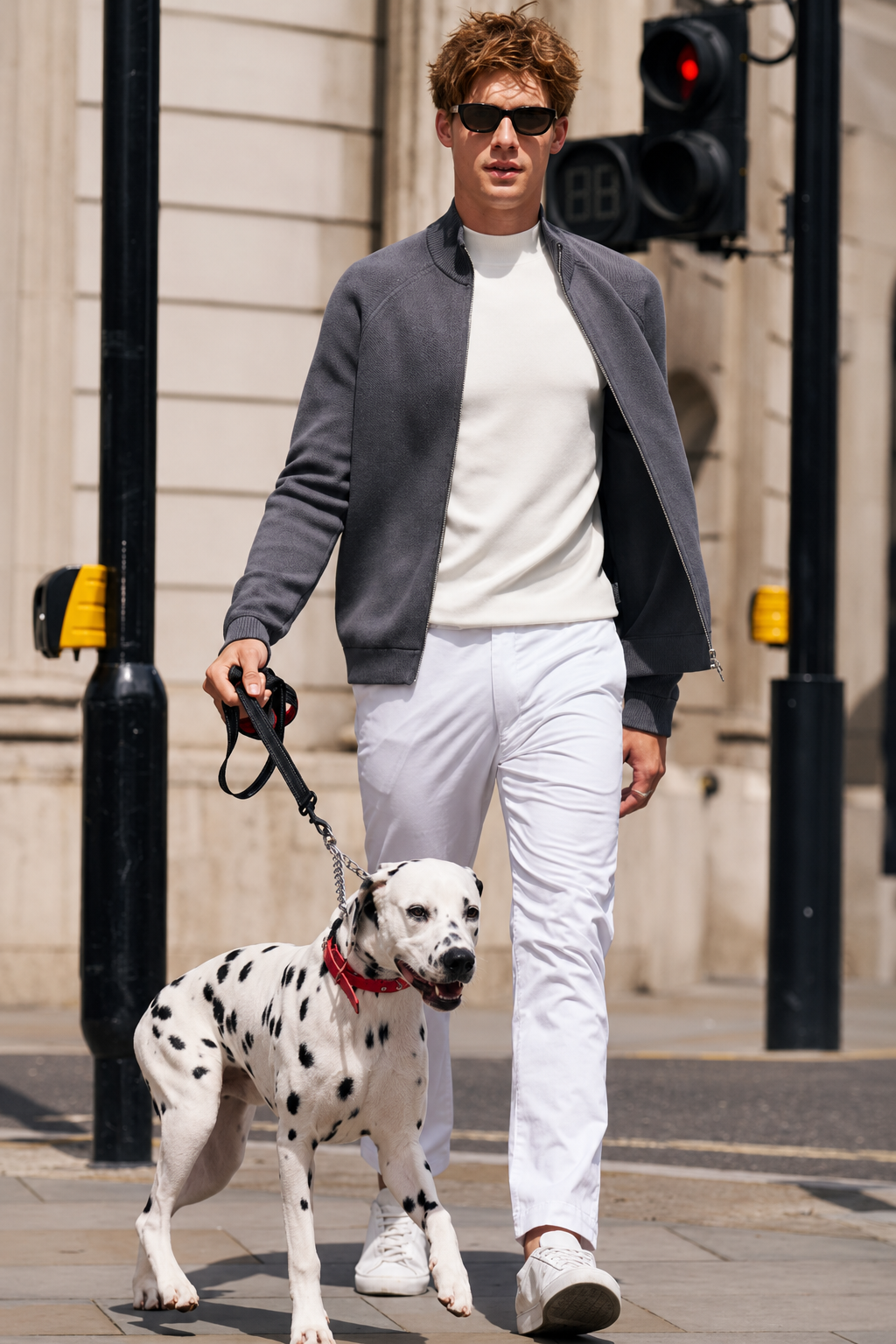 Raglan Sleeve Stand Collar Full Zip Knit Jackets