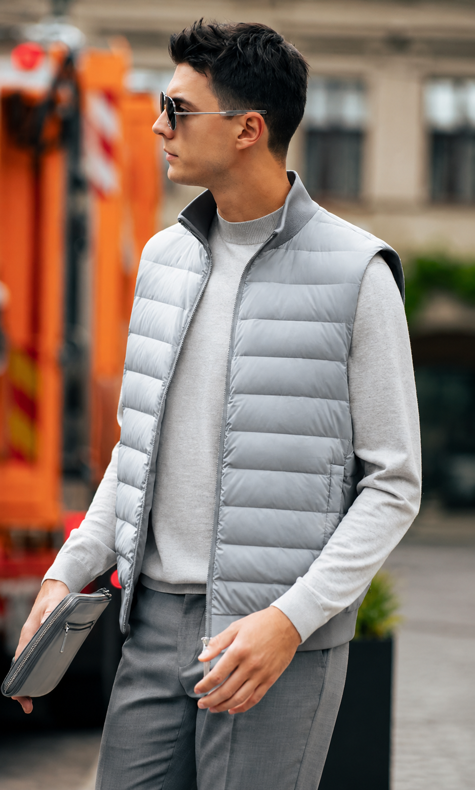 Windproof Warm All-Season Layering Down Vest