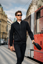 Sport Minimal Multi-Match Men Knit Jackets