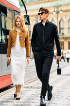 Sport Minimal Multi-Match Men Knit Jackets