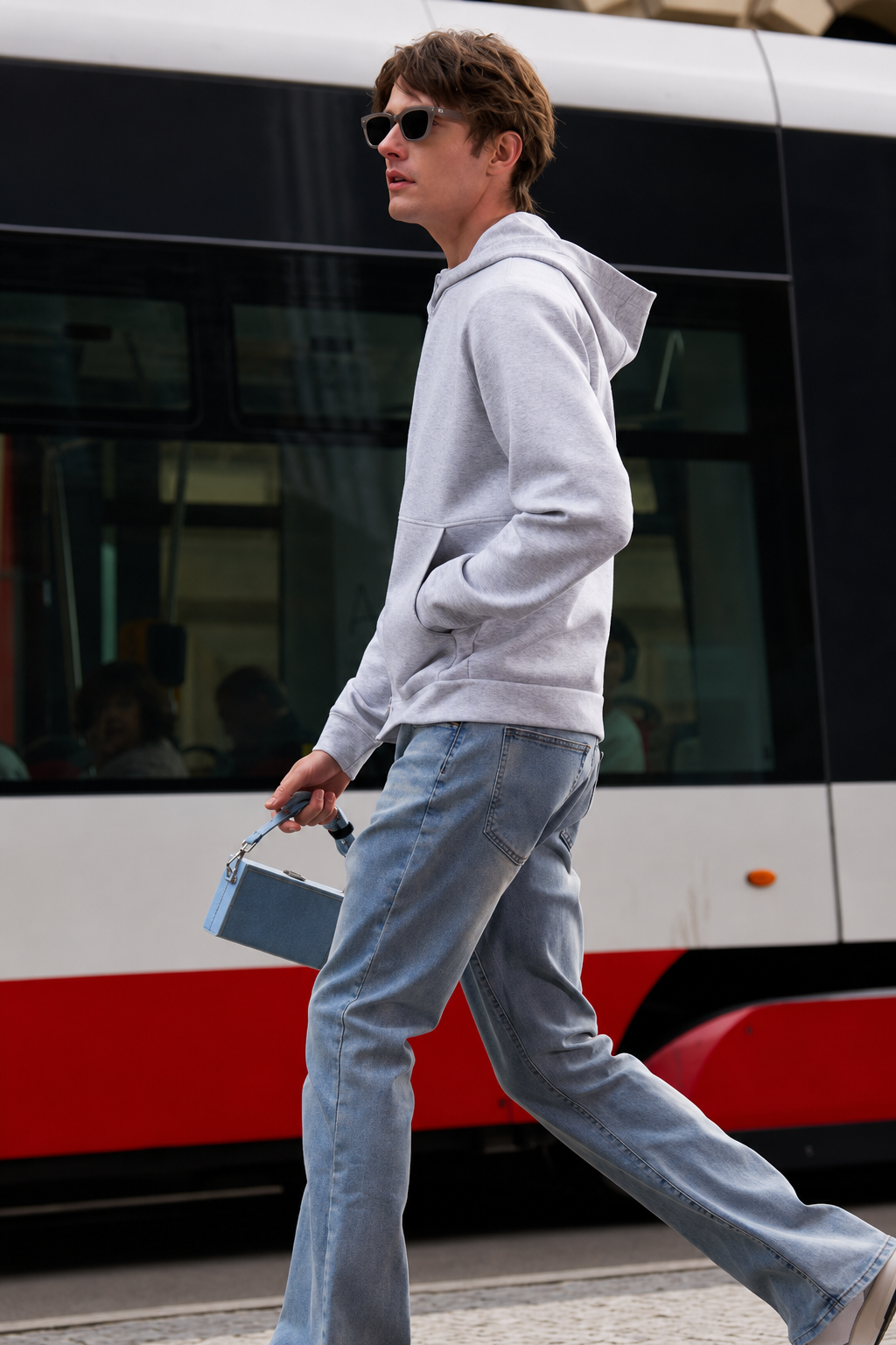 Hooded Zip Knit Jackets
