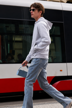 Hooded Zip Knit Jackets