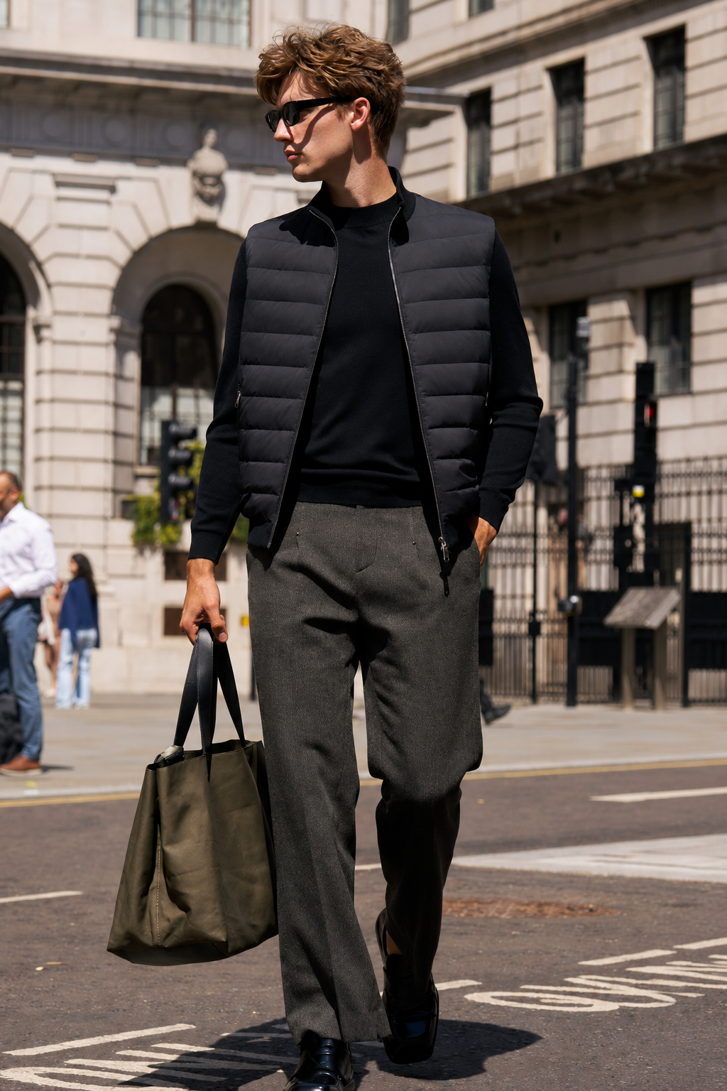 Windproof Slim Layering Down Outerwear
