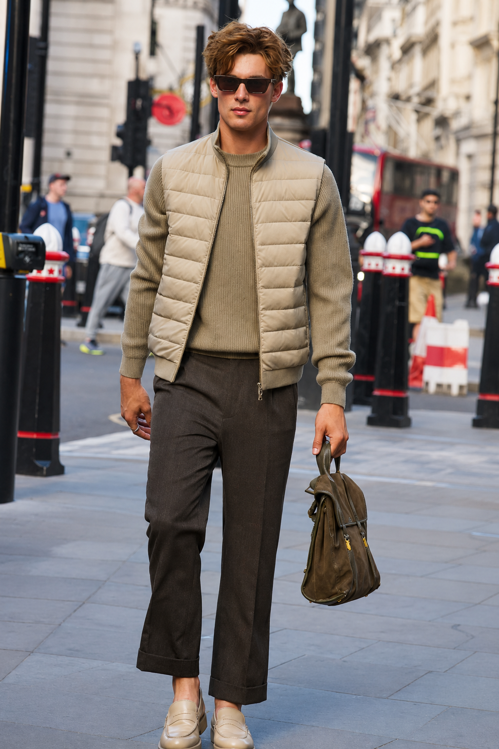 Windproof Slim Layering Down Outerwear