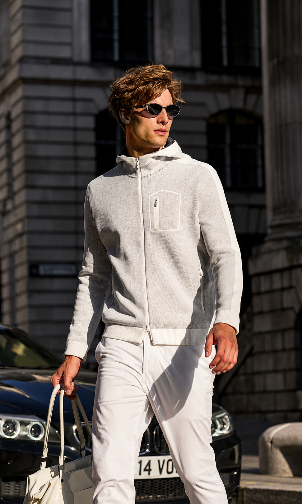 Color Block Minimal Versatile Knit Jackets