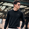 Slim Regular Fit Versatile Men Wool Knit Tee
