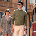 All-Match Basic Wool Knit Long Sleeve Base Top