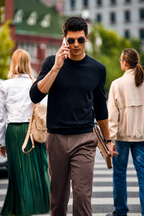 All-Match Basic Wool Knit Long Sleeve Base Top