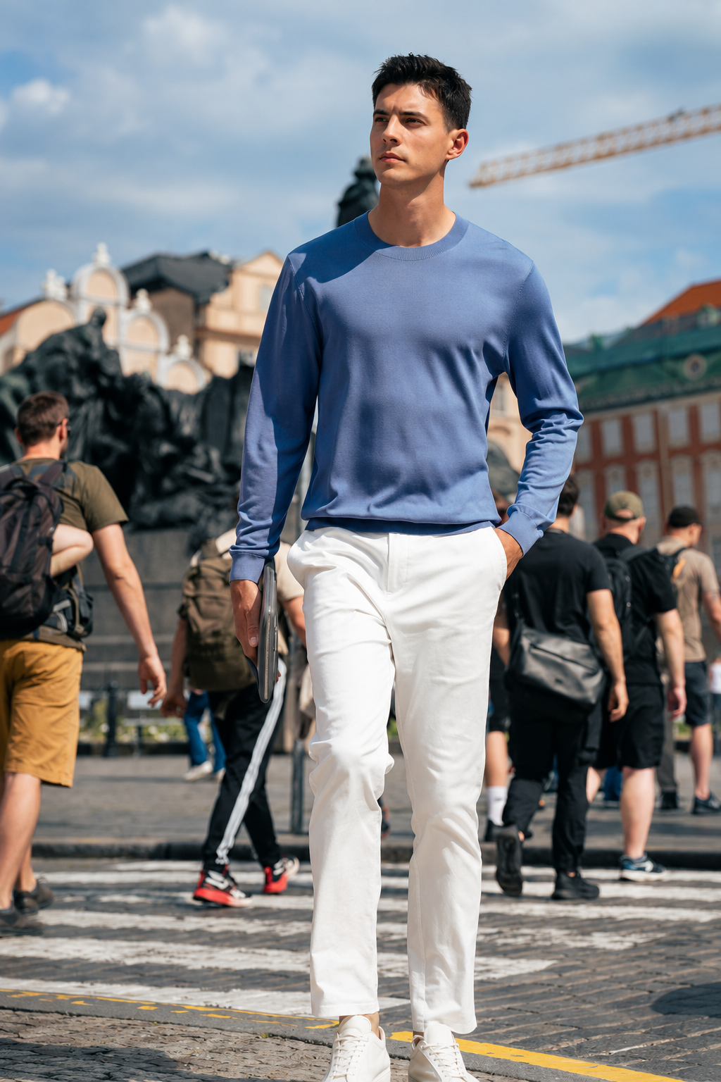 All-Match Basic Wool Knit Long Sleeve Base Top