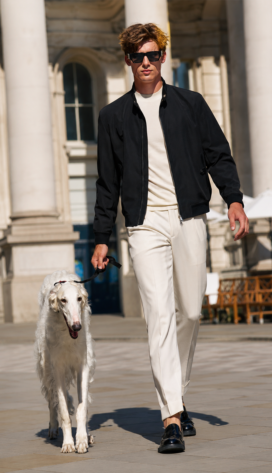 Classic Baseball Collar Multi-Scene Light Business Jacket