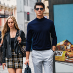 100% Merino Wool Mock Neck Sweater for Men | Soft Premium Knit Pullover