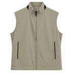 Reversible Wool-Blend Lightweight Zip Vest