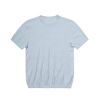 Jacquard Texture Knit T-Shirt