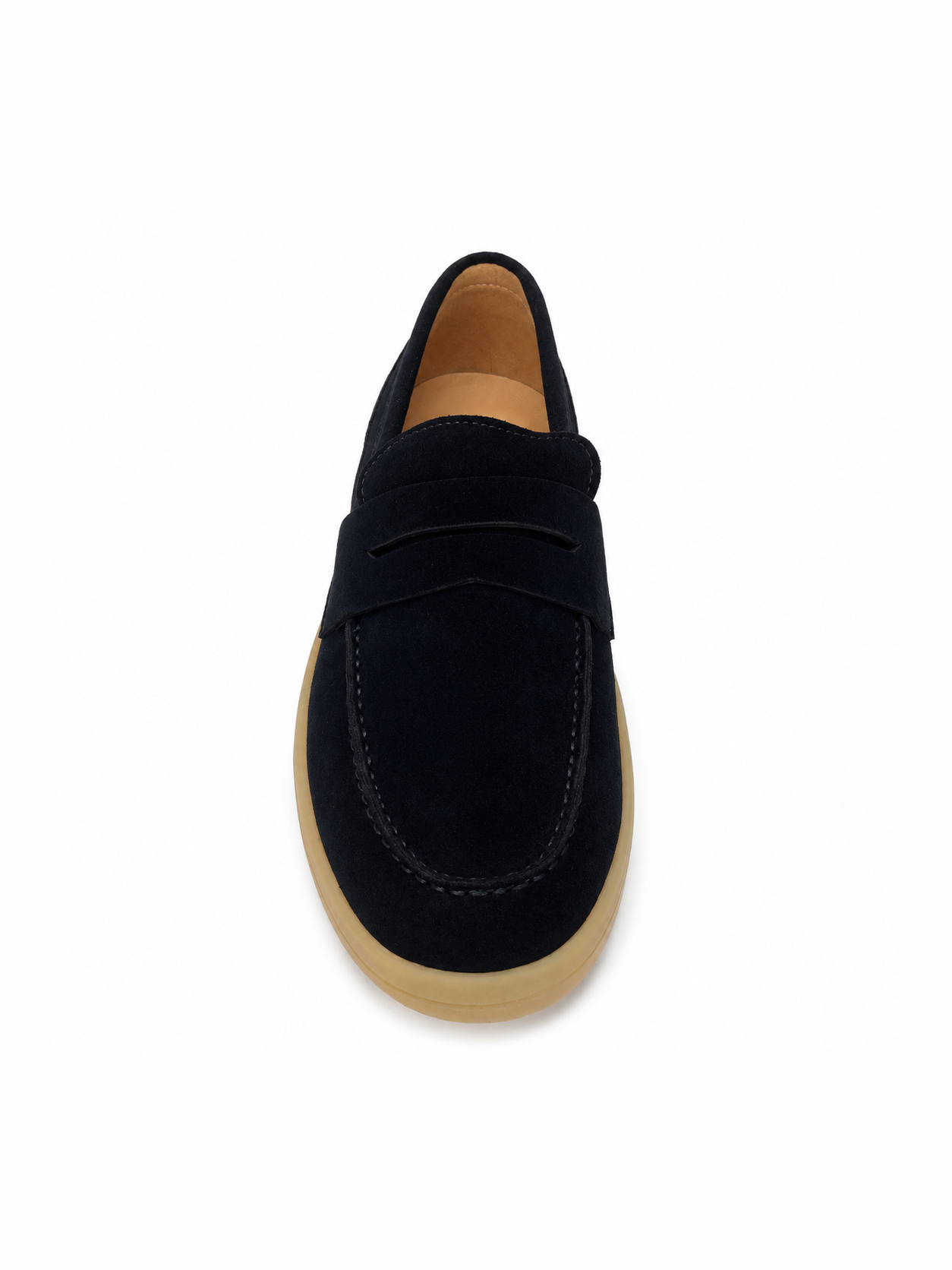 Elevated Suede Penny Loafers