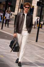 Lambskin Shirt Jacket