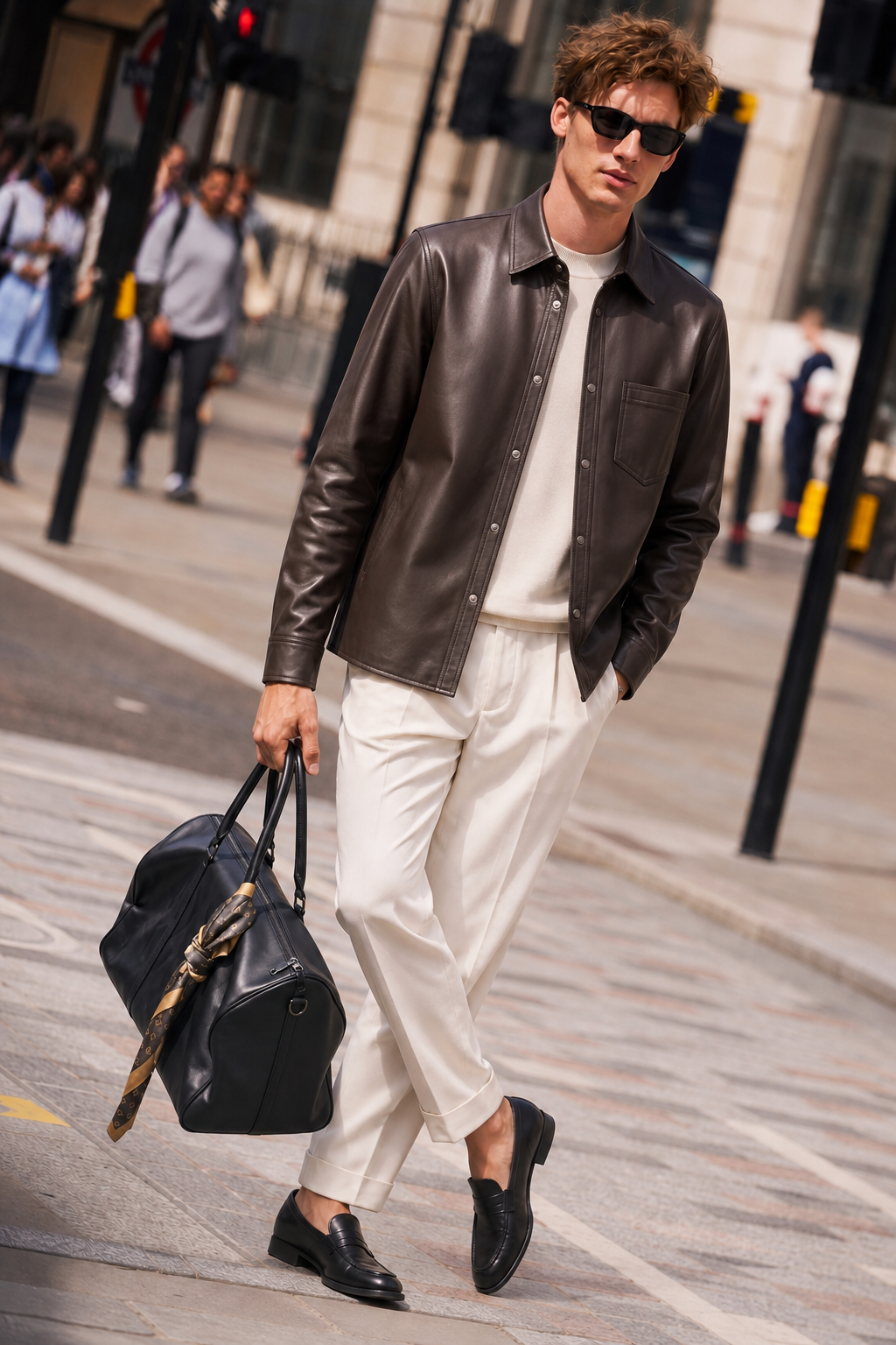 Lambskin Shirt Jacket