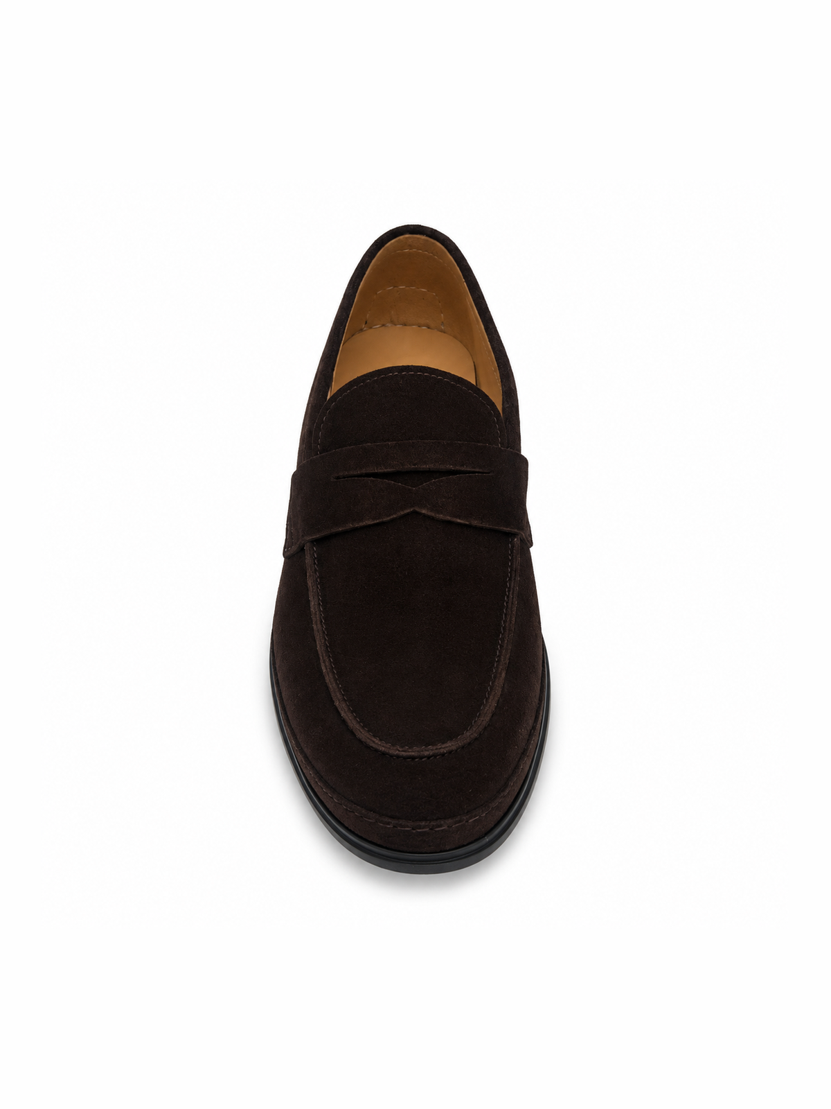 Suede Penny Loafers