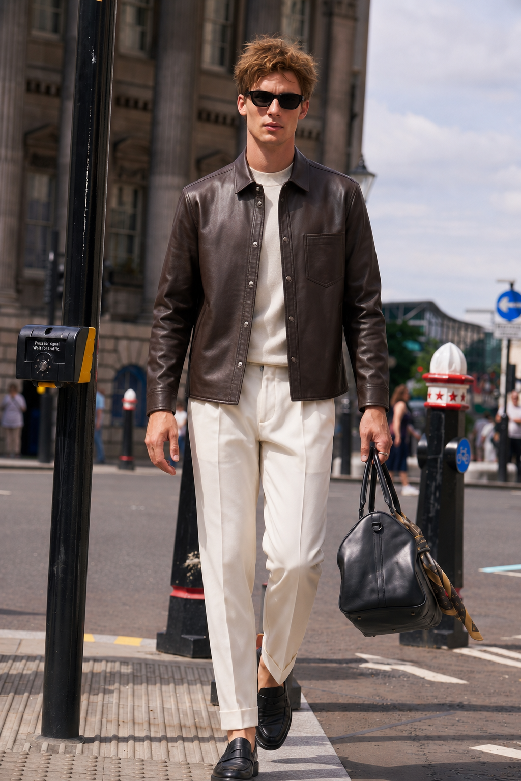 Lambskin Shirt Jacket