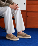 Mocassins en daim haut de gamme